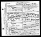 Death Certificate - Jonas Alfred Kale